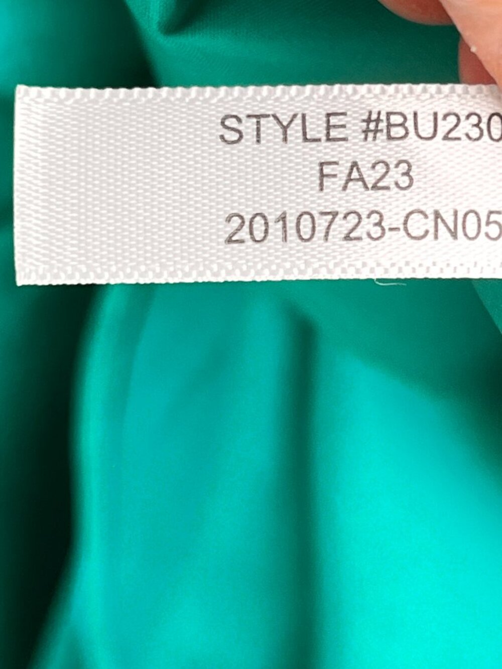 J. Crew Collection Elegant Fitted Flare-Hem Midi Dress in Luster Crepe Green 10 - Picture 12 of 13